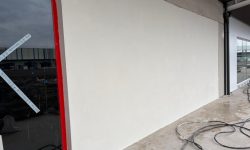 reforma, pared vertical de concreto